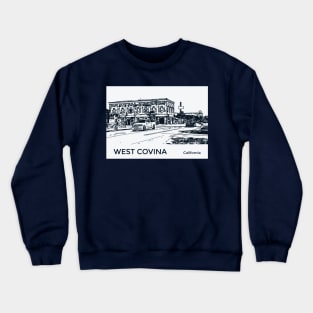 West Covina California Crewneck Sweatshirt